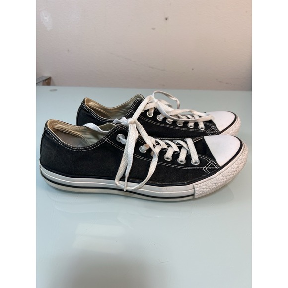Converse Other - Converse Chuck Taylor All Star Black Low Top Canvas Sneakers Men's Size 9